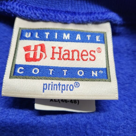 Vintage Hanes Sweatshirt Ultimate Cotton Printpro Mens XL Pullover Long Sleeve - Picture 4 of 14